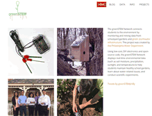 Tablet Screenshot of greenstemnetwork.org